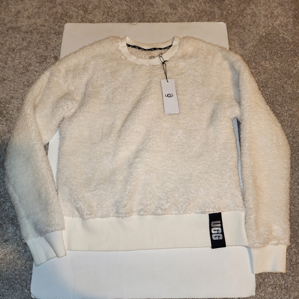 NWT UGG Prue super soft crewneck - Cream Size Small